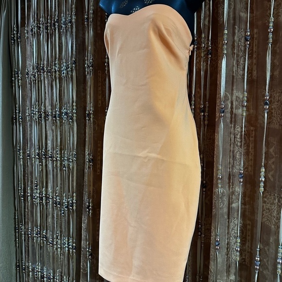 Likely Women's Laurens Dress
In Mandarin Sun Tangerine Barbie Core Strapless NWT - Picture 13 of 17
